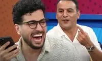 قیاسی وسط برنامه‌اش آرش برهانی را ضایع کرد