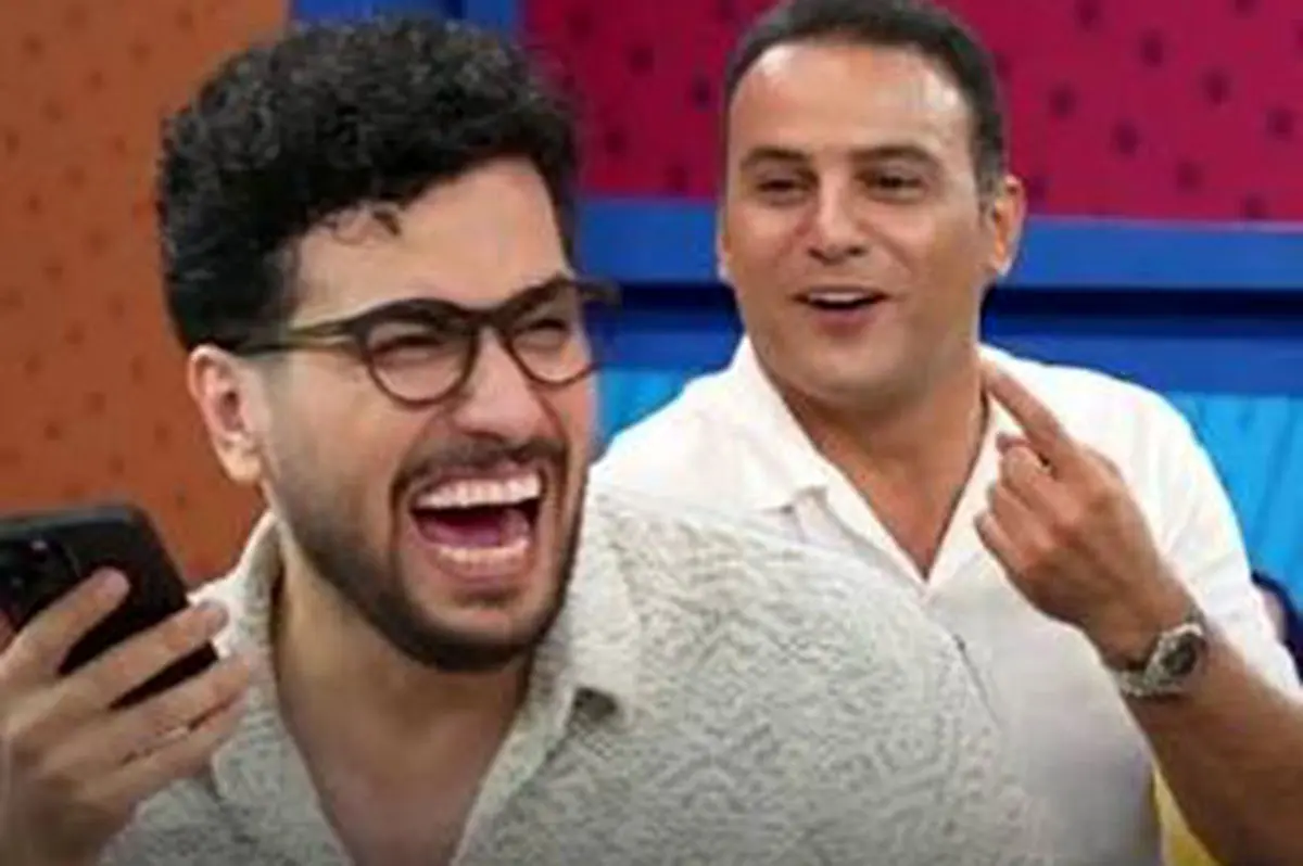 قیاسی وسط برنامه‌اش آرش برهانی را ضایع کرد