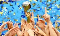 تصاویر اولین بانوی محجبه در تاریخ جام‌جهانی زنان