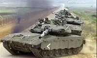 بیرون کشیدن سرباز اسرائیلی از تانک منهدم شده