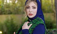 عکسی عجیب از نیوشا ضیغمی با 2 بادیگارد غول‌آسا