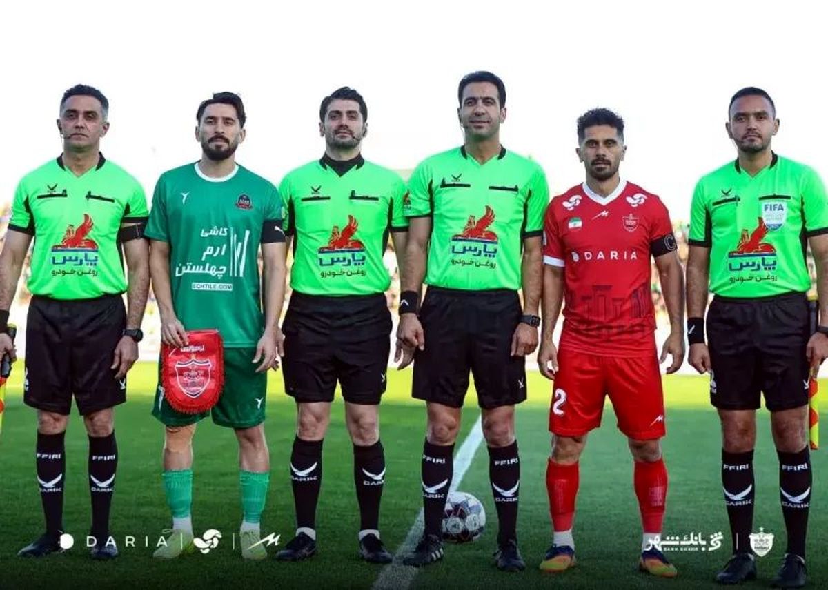 حمله به خودروی داوران شمس‌آذر - پرسپولیس!