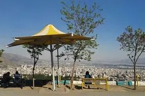 حال و هوای صبح‌گاهی تهران در هوای پاکِ هفتهٔ اولِ فروردین