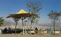 حال و هوای صبح‌گاهی تهران در هوای پاکِ هفتهٔ اولِ فروردین