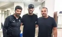 حضور مدافع ملی‌پوش در رختکن پیکان 