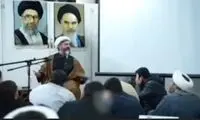 لحظه اصابت موشک به نزدیکی یک سخنرانی مذهبی در تهران