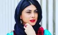 آزاده صمدی تیپش را با ماشین لاکچری‌اش سِت کرد