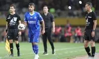 صحنه عجیبی که از چشم داور دیدار استقلال پنهان ماند