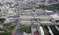 شعار «مرگ بر اسرائیل» در صحن مصلی تهران