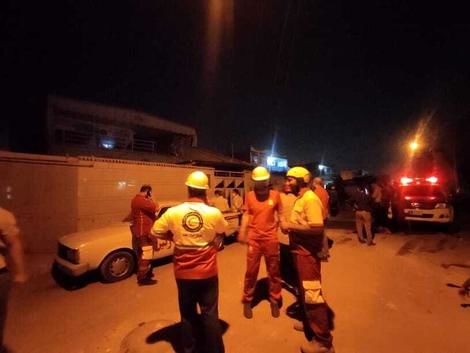انفجار مهیب یک منزل مسکونی در شاهرود