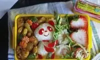 مادر ژاپنی وعده غذایی روزمره را به اثر هنری تبدیل کرد