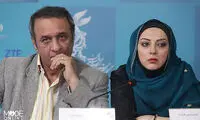 علی اوسیوند و حمیرا ریاضی در یک قاب عاشقانه