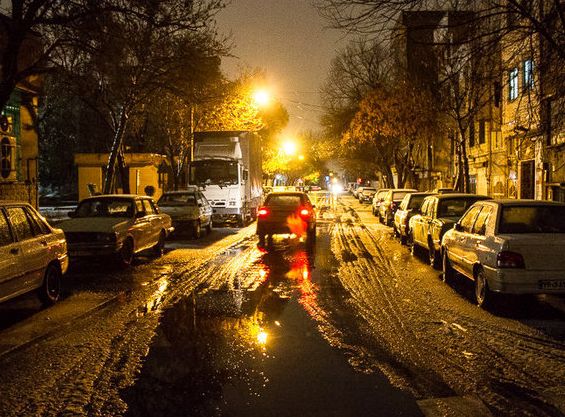 برف، باران و سرما در راه تهران