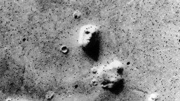 سردرآوردن چهره‌های عجیب در خاک مریخ!