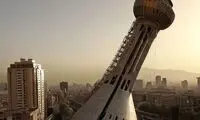 عکس‌هایی از برج میلاد بعد از زلزله احتمالی