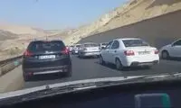 کمبود برق، جاده شمال را این شکلی قفل کرد!