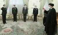 سلام نظامی ویژه وزیر دفاع چین به رئیسی
