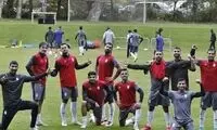 تمرین سخت یوزها در سوز و سرما