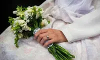 تصویری نایاب از یک عروس و داماد در زمان قاجار