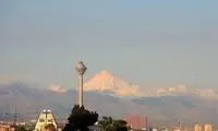 نم‌نم باران هم هوای تهران را تمیز نکرد!