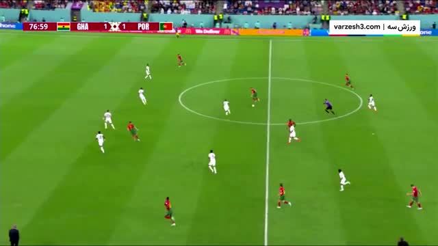 خلاصه بازی پرتغال - غنا