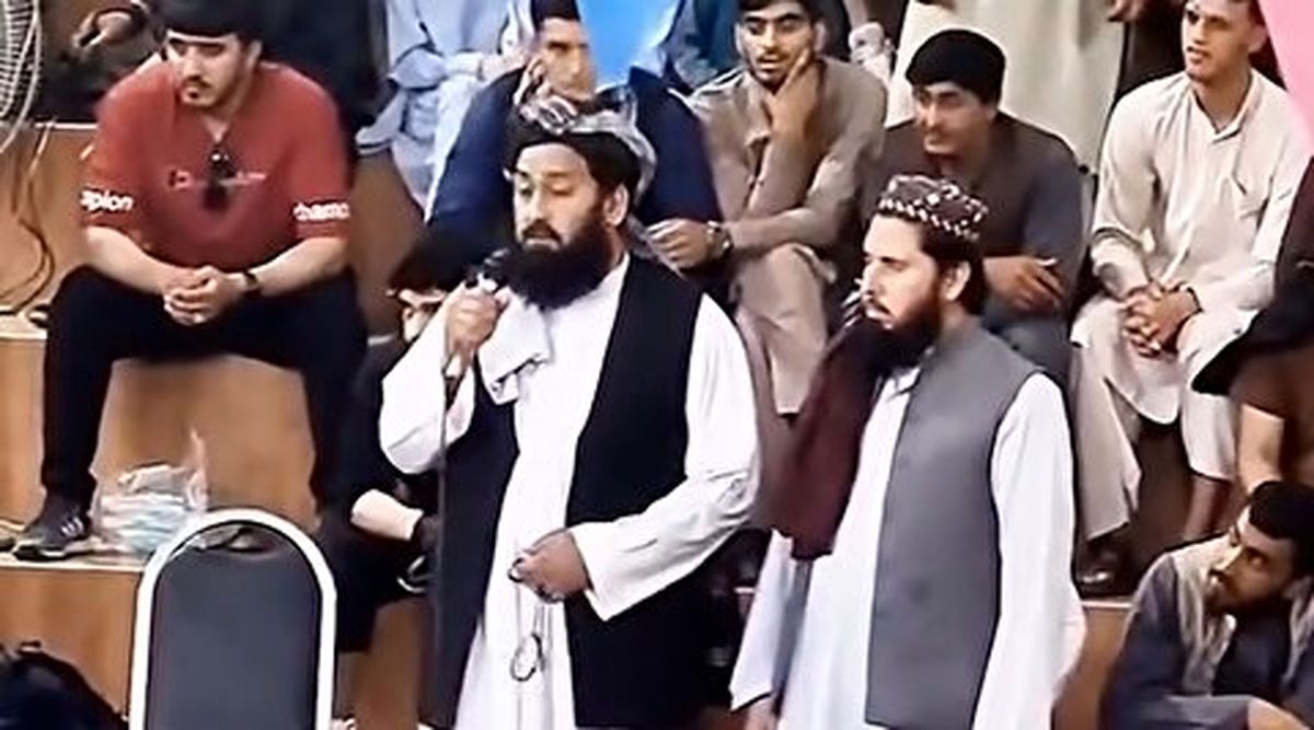 ویدئویی عجیب از مسابقات بدنسازی طالبان!