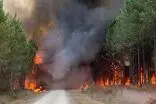 آتش‌سوزی شدید در نزدیکی نیروگاه هسته‌ای انگلیس