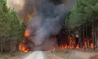 آتش‌سوزی شدید در نزدیکی نیروگاه هسته‌ای انگلیس
