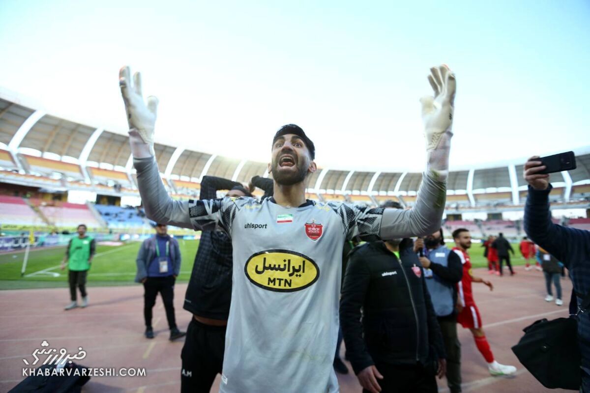 بزن و بکوب بیرانوند و رفقا در رختکن پرسپولیس!