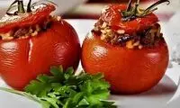 طرز تهیه دلمه گوجه فرنگی خوشمزه و مجلسی
