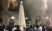 ویدئوی جدید از حریق در انبار فرش حرم رضوی