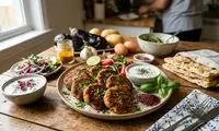 کتلت بادمجان و سیب‌ زمینی؛ اقتصادی و فوق‌العاده خوشمزه