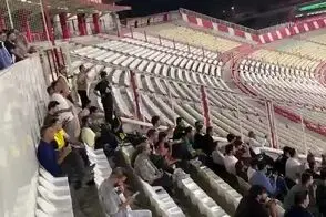 قانون‌شکنی هواداران تراکتور در بازی با پرسپولیس