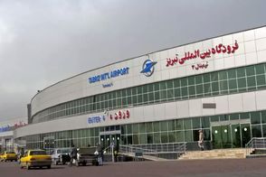 تصاویر بازسازی فرودگاه تبریز بعد از حملات اسرائیل