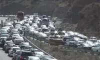 تردد در آزادراه تهران-شمال و جاده چالوس ممنوع شد