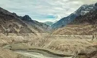 یک فریمِ غم‌انگیز از سد کرج