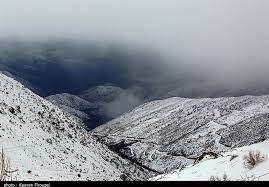 تصویر حیرت‌انگیز از حجم بارش برف در کردستان