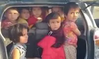 بازداشت خانم معلم که ۲۵ کودک را در خودرو حمل می‌کرد!