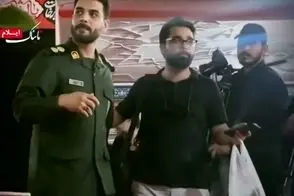 نظامی مشهور در بین مردم حضور پیدا کرد