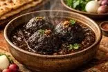 دستور تهیه کوفته سیاه کرمانشاه با طعم و عطر بی‌نظیر 