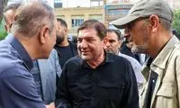 پسران شهید اسماعیل خطیب در مراسم چهلم پدرشان