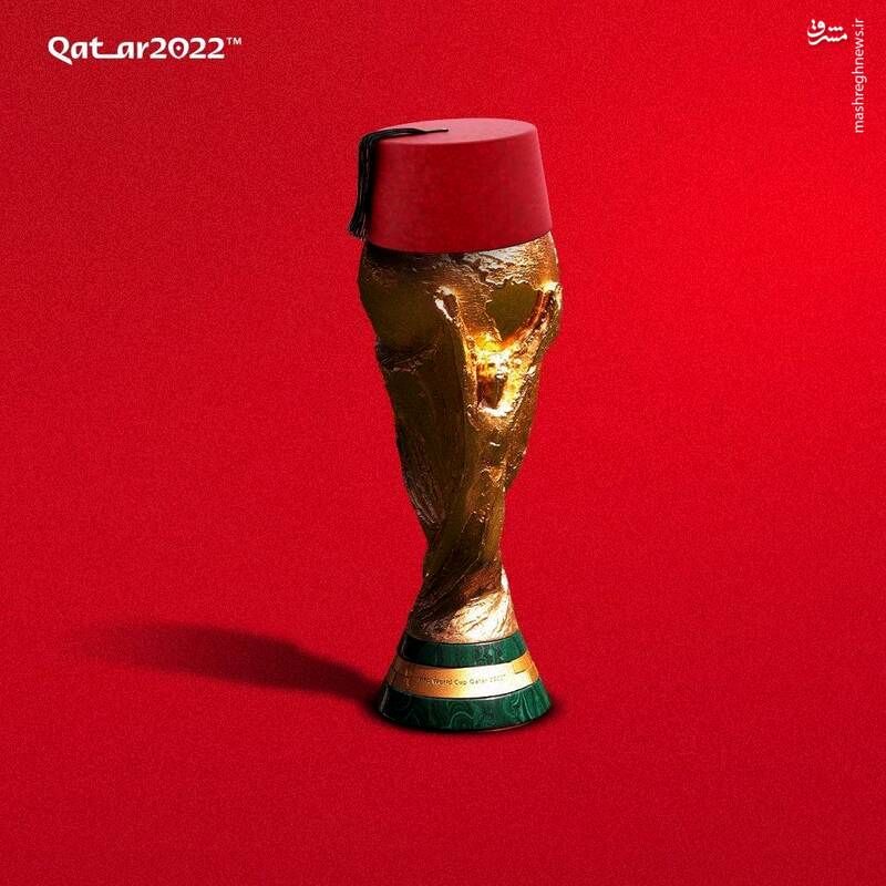 طرح جالب صفحه جام جهانی برای صعود مراکش