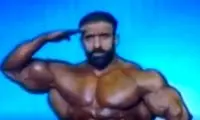 سلام نظامی هادی چوپان در مسابقات آرنولد کلاسیک 
