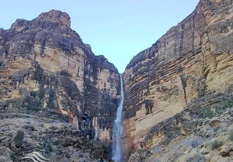 چهره زیبای بزرگترین آبشار خاورمیانه در نِیریز فارس