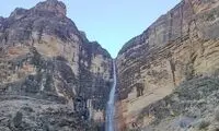 چهره زیبای بزرگترین آبشار خاورمیانه در نِیریز فارس