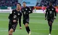 بایرن به یک‌قدمی صدرنشین رسید