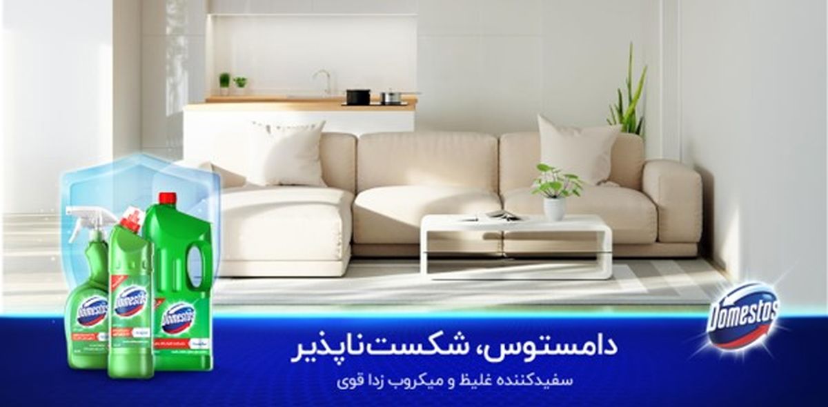 چگونه با محصولات دامستوس خانهتکانی مؤثر و کمهزینهای داشته باشیم؟