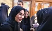 حضور همسر عراقچی در مراسم بزرگداشت رهبر شهید
