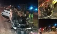 تصاویری از حادثه مرگبار در تونل کوهسار شیراز