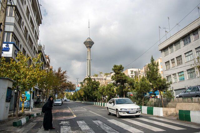 بارش برف و رگبار شدید باران در استان تهران